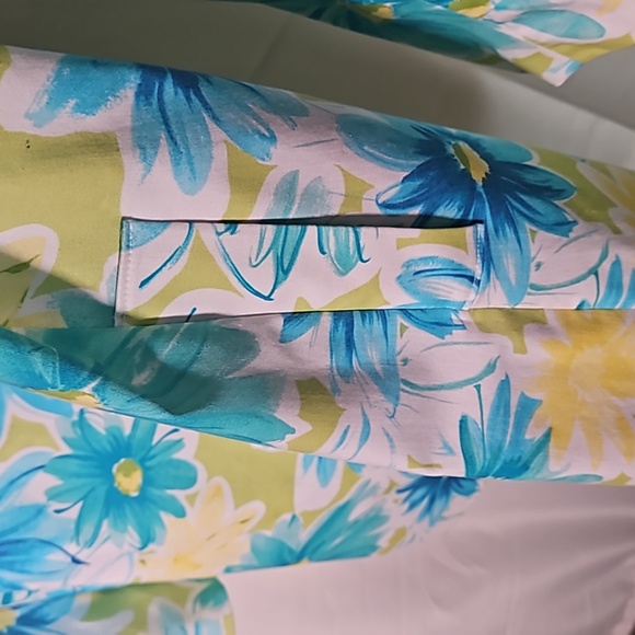 Pierre Cardin Floral Lined Jacker Sz 12 NWOT - Picture 4 of 6